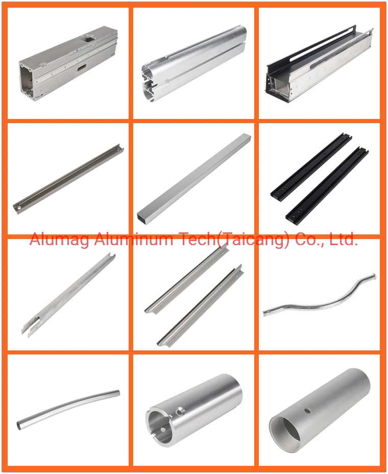 CNC Machining Anodized Aluminium Industrial Profile & Aluminum Extrusion