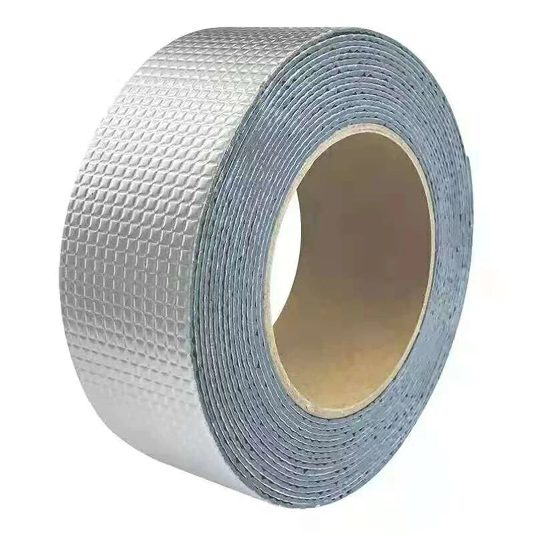 Multi-Use Outdoor Waterproof Butyl Tape Leak Repair and Seal Strip for Roof Boat Aluminum Foil Tape