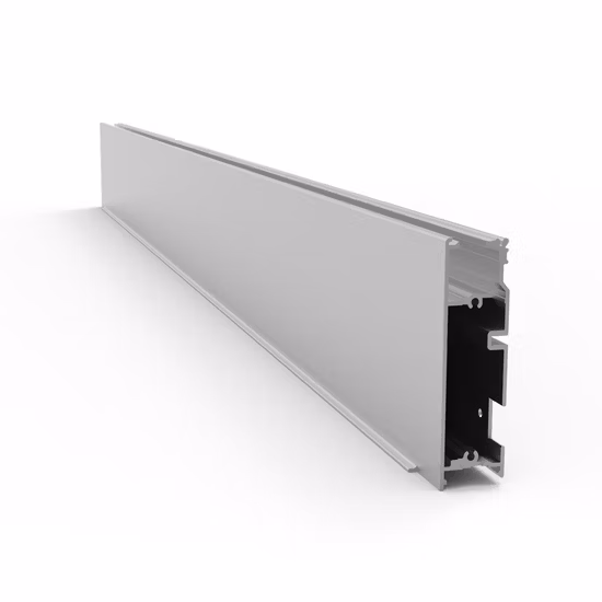 Обработка на станках с ЧПУ промышленных профилей из анодированного алюминия и алюминиевого экструзии.