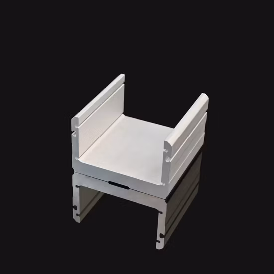 Экструдированный паз для промышленных труб, анодированный радиатор, экструзия профиля радиатора из алюминиевого сплава со светодиодами